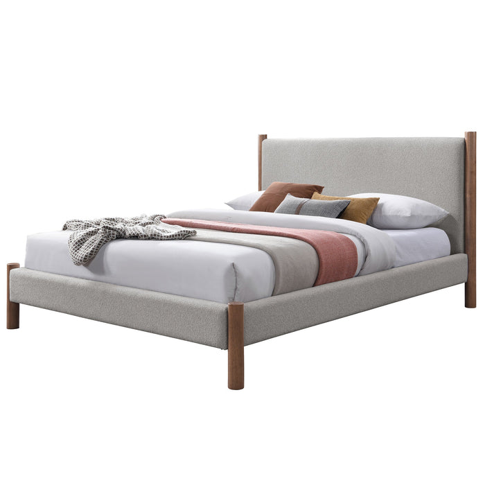 Zoran 60" Platform Bed Mushroom