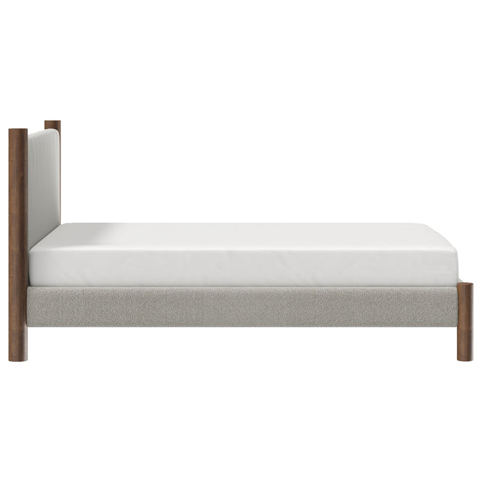 Zoran 60" Platform Bed Mushroom