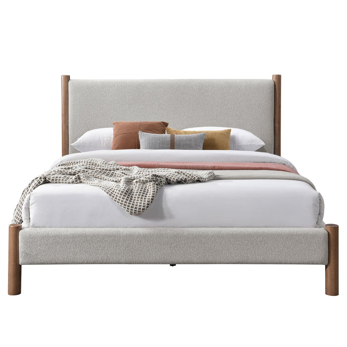 Zoran 60" Platform Bed Mushroom