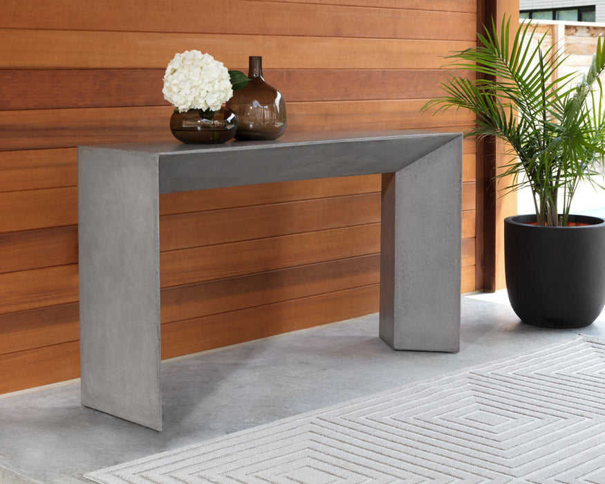 Nomad Console Table - Grey