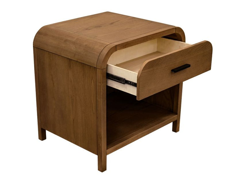 Bowman 1 Drawer Accent Table in Walnut