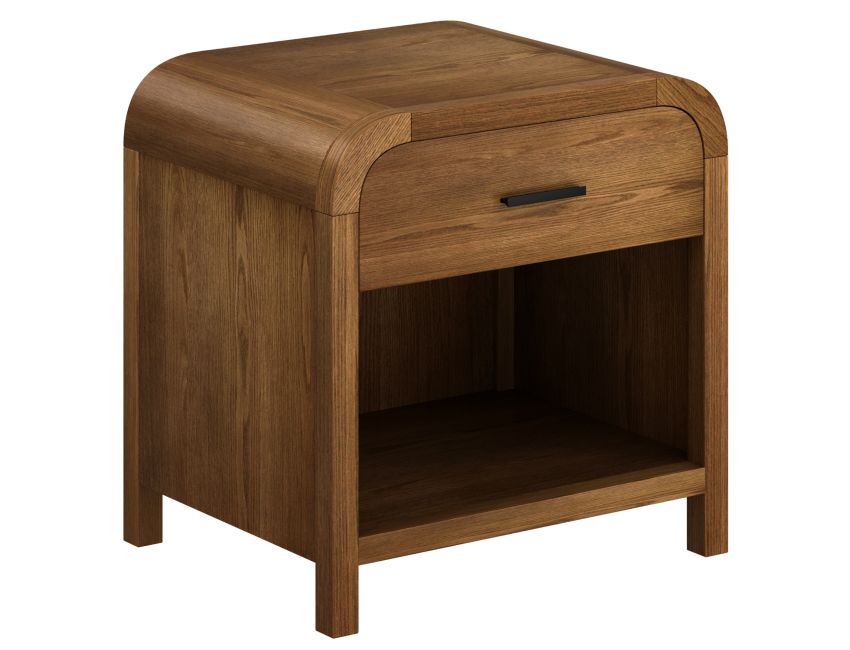 Bowman 1 Drawer Accent Table in Walnut