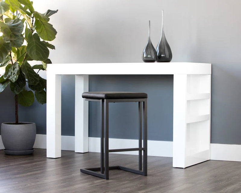 Boone Counter Stool Onyx/Grey