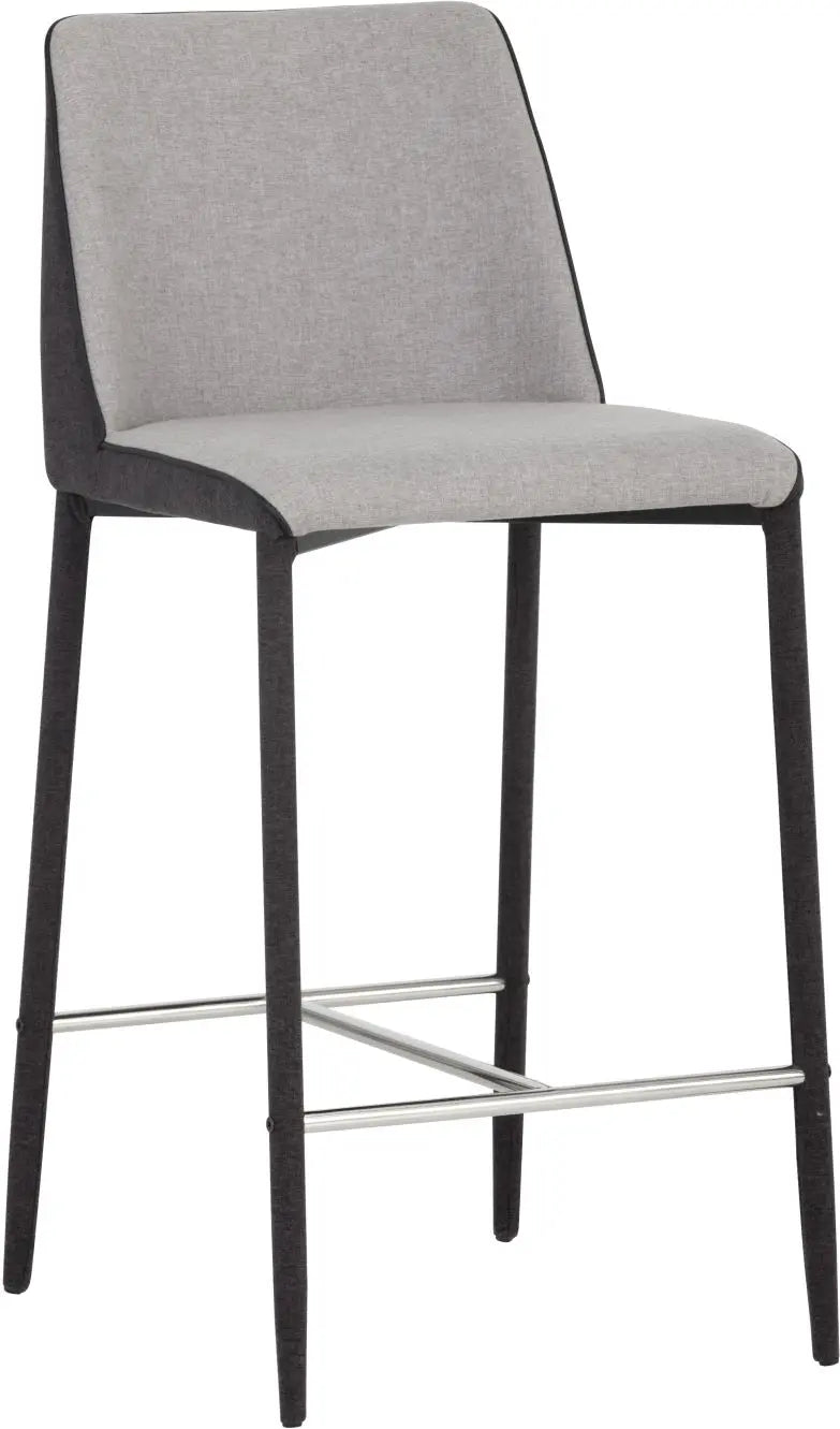 Renee Counter Stool Armour Grey / Dark Slate