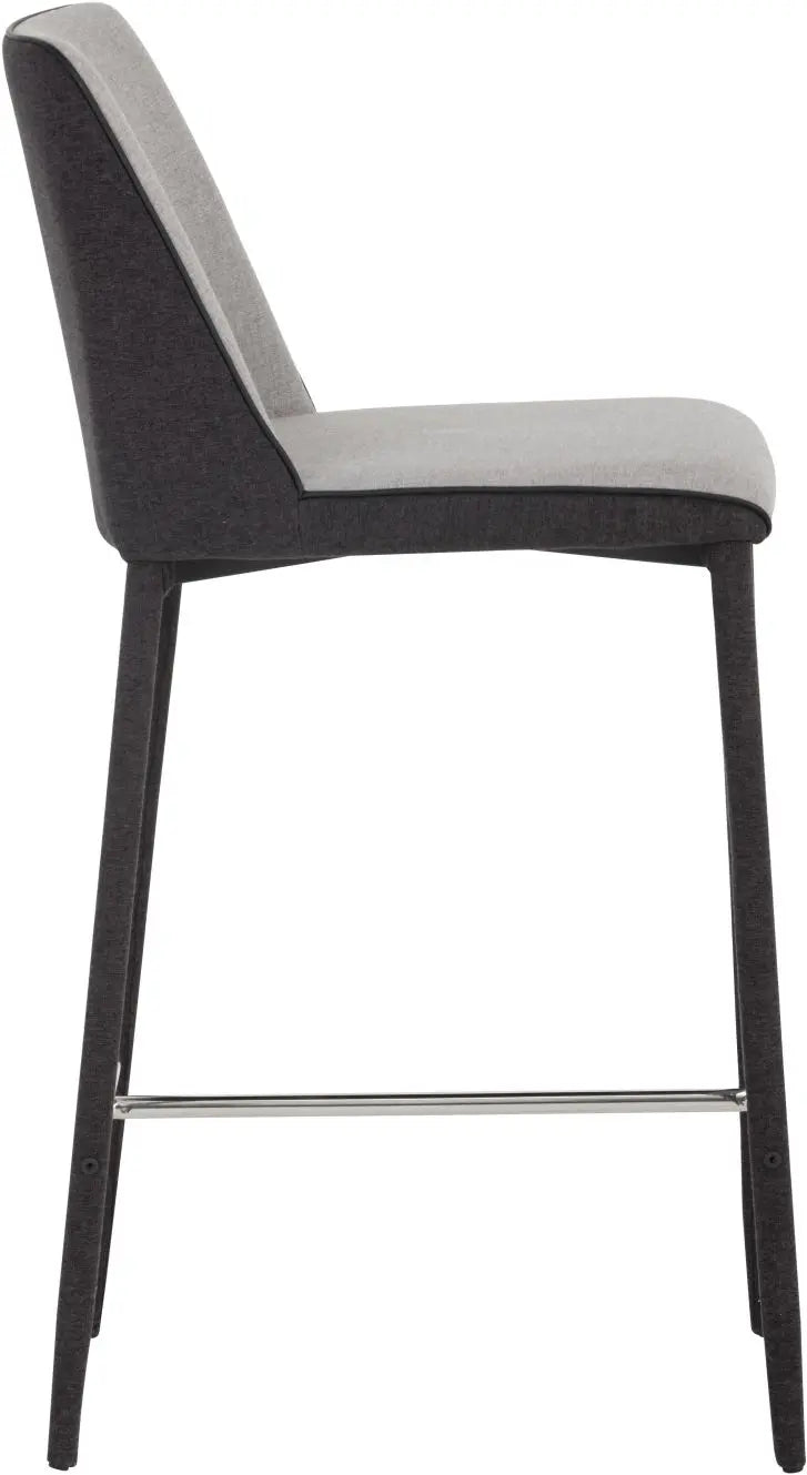 Renee Counter Stool Armour Grey / Dark Slate