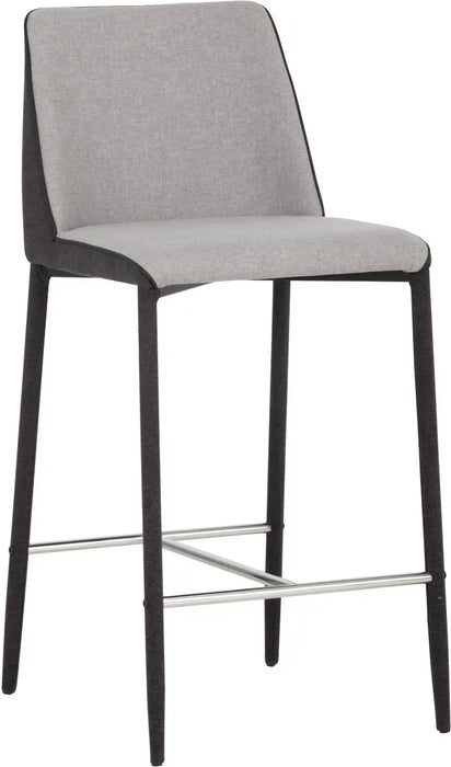 Renee Counter Stool Armour Grey / Dark Slate