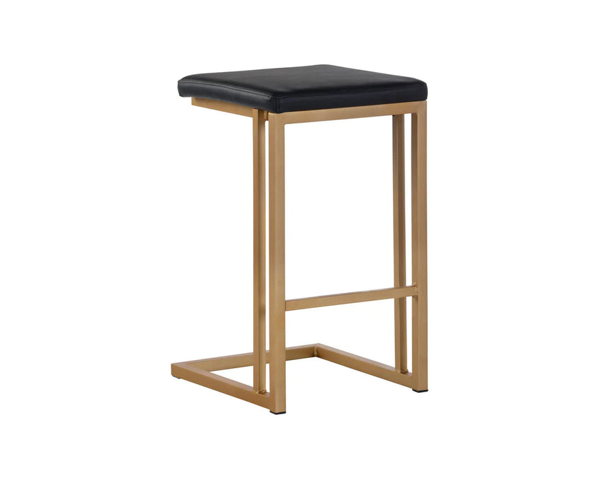 Boone Barstool - Champagne Gold