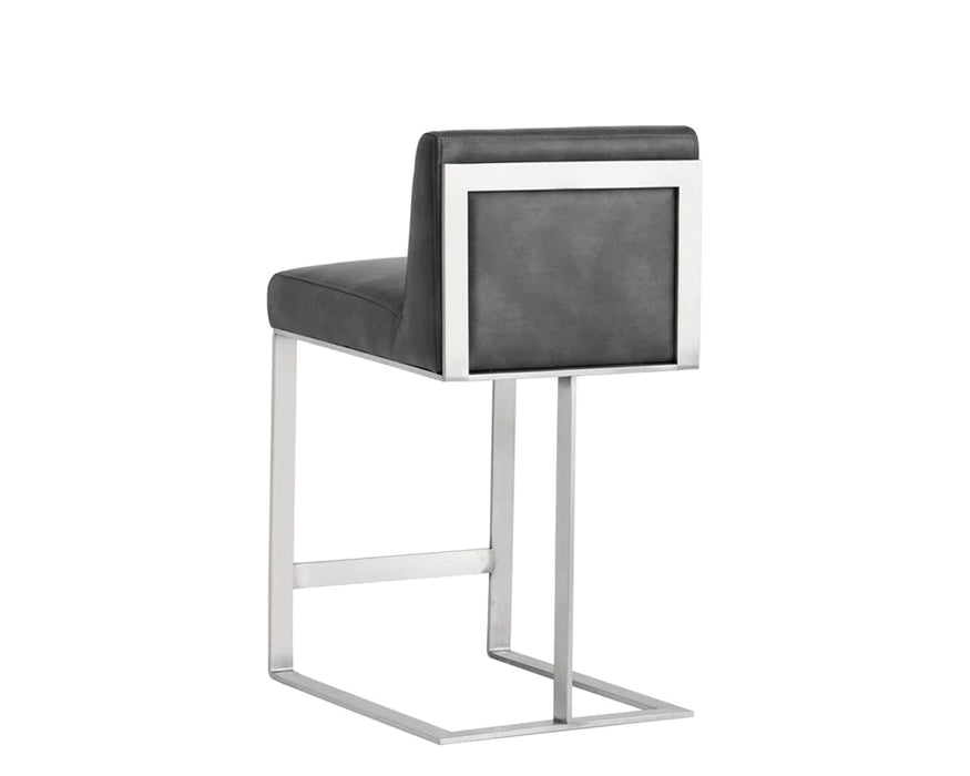 Dean Counter Stool - Stainless Steel