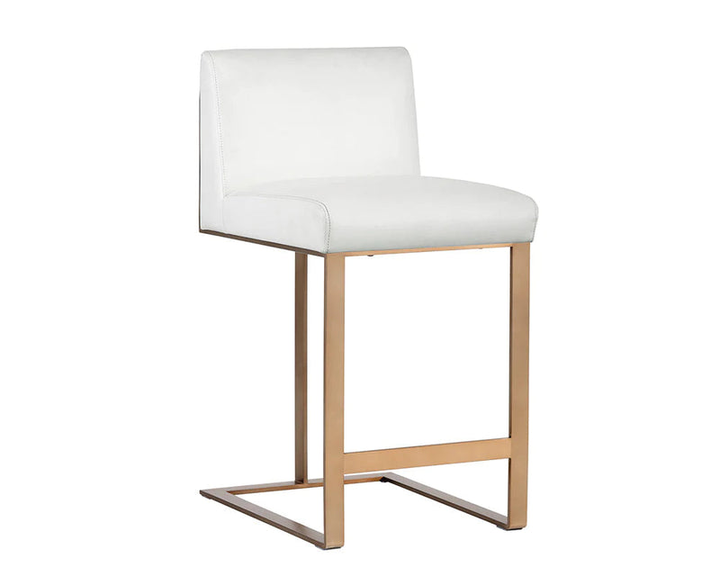 Dean Counter Stool - Antique Brass