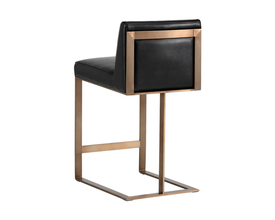 Dean Counter Stool - Antique Brass
