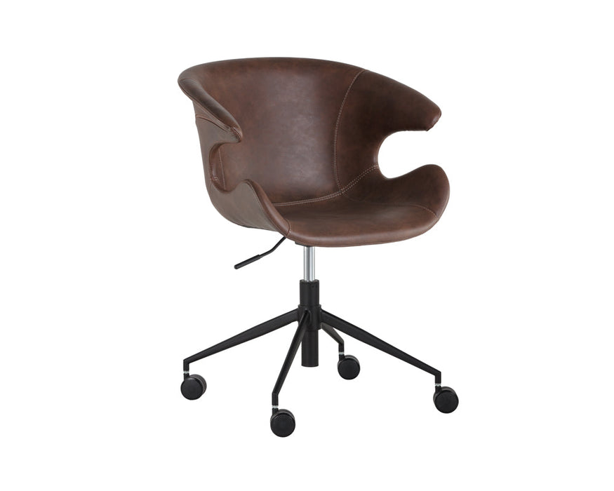 Kash Office Chair - Hearthstone Brown