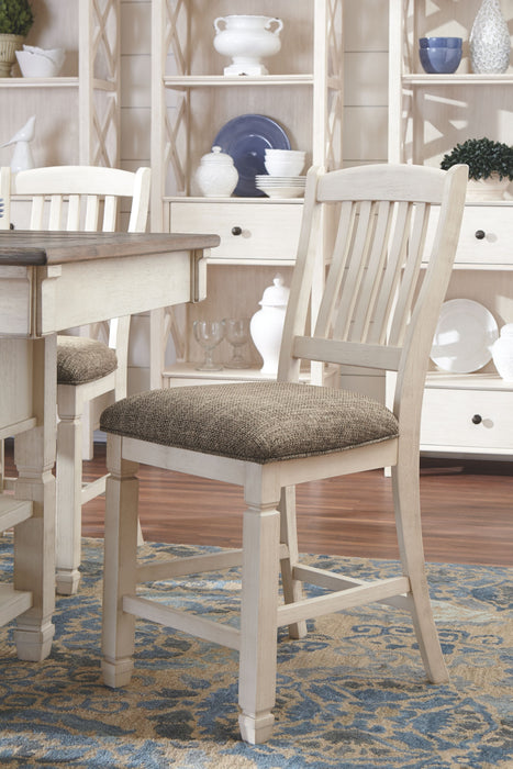 Bolanburg Beige 5 Pc. Counter Table, 4 Barstools