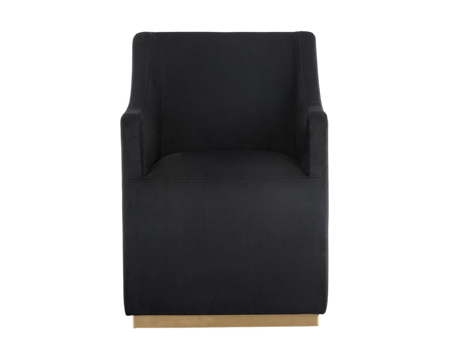 Zane Wheeled Lounge Chair