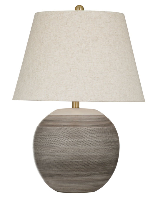Almaden - Table Lamp - Gray / Beige