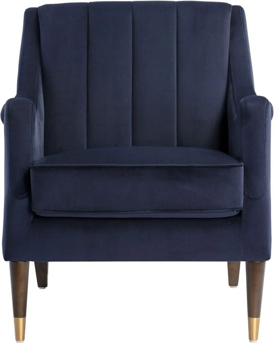 Patrice Lounge Chair Abbington Navy
