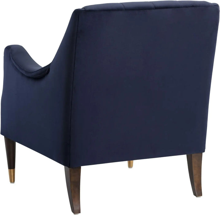 Patrice Lounge Chair Abbington Navy