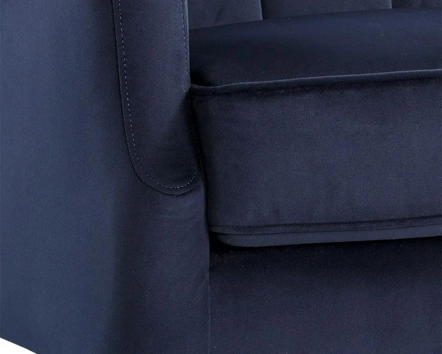 Patrice Lounge Chair Abbington Navy