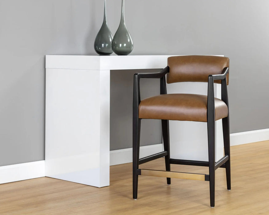 Keagan Counter Stool Leather