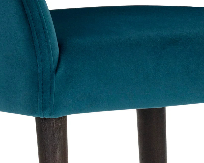 Adelaide Counter Stool- Timeless teal