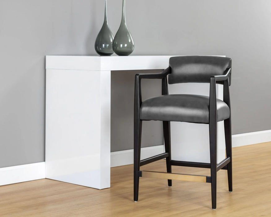 Keagan Counter Stool Leather