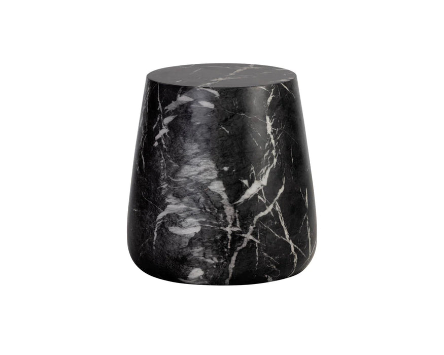 Aries Side Table - Marble Look