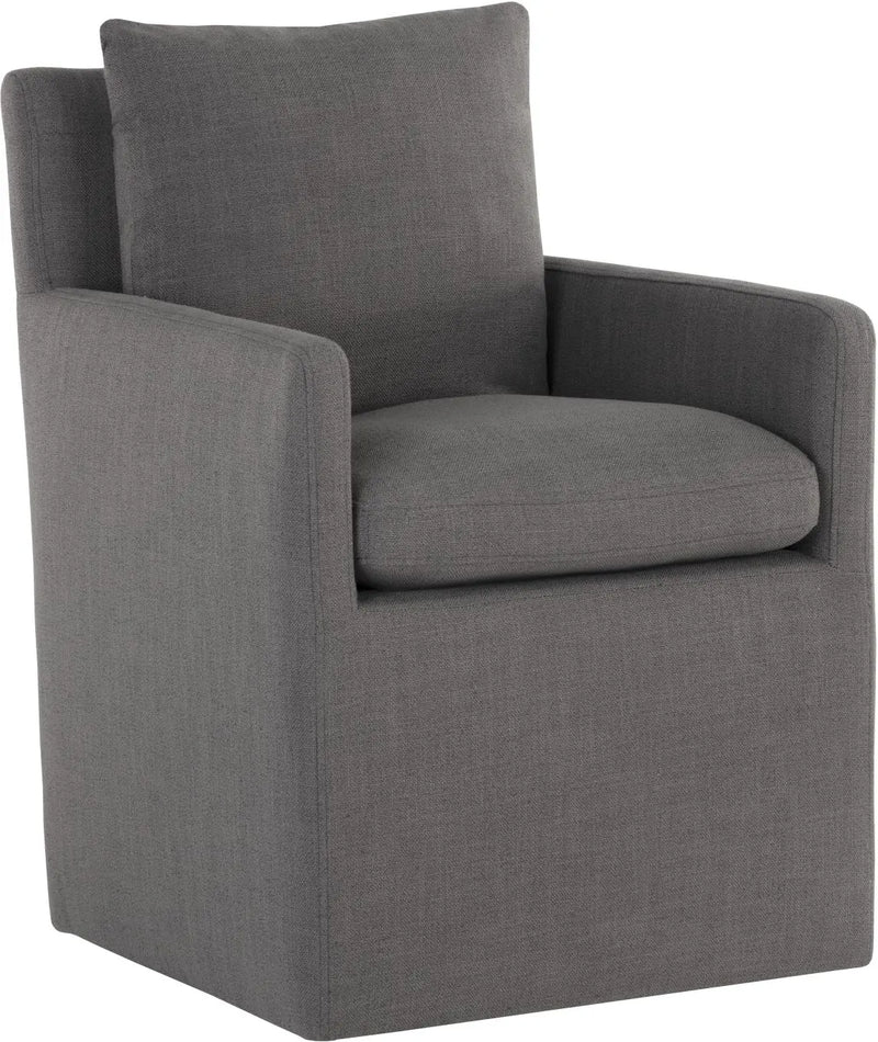 Glenrose Wheeled Dining Armchair
