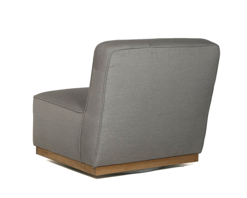 Carbonia Swivel Lounge Chair - Palazzo Taupe