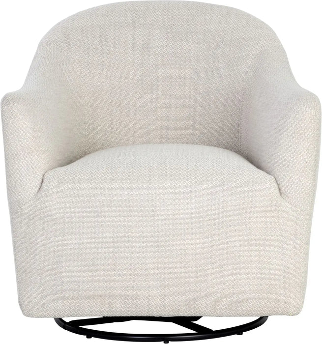 Silvana Glider Lounge Chair- Belfast Koala Grey