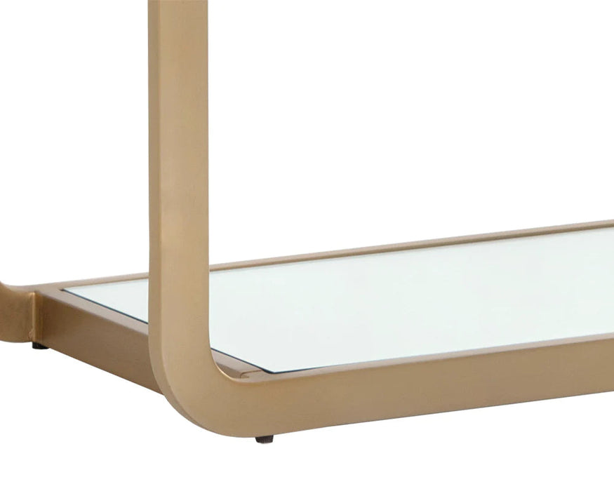 Ambretta Bookcase - Small Gold