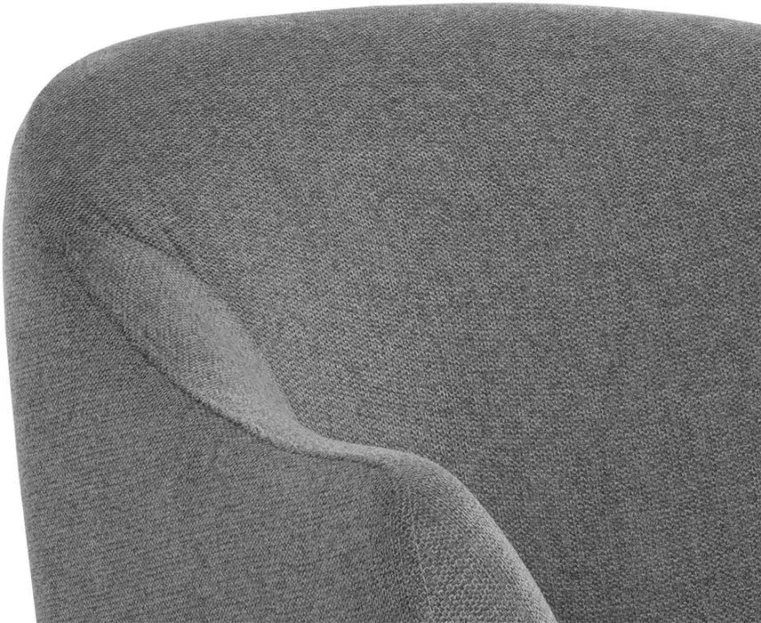 Silvana Glider Lounge Chair- Belfast Koala Grey