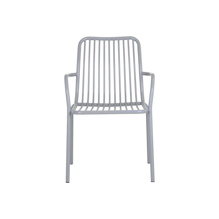 Cypress Outdoor Dining Chair - Silver