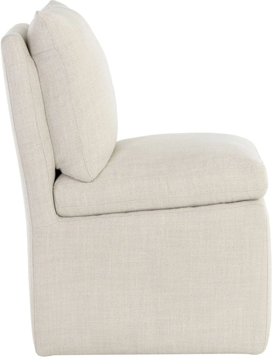 Glenrose Wheeled Dining Chair