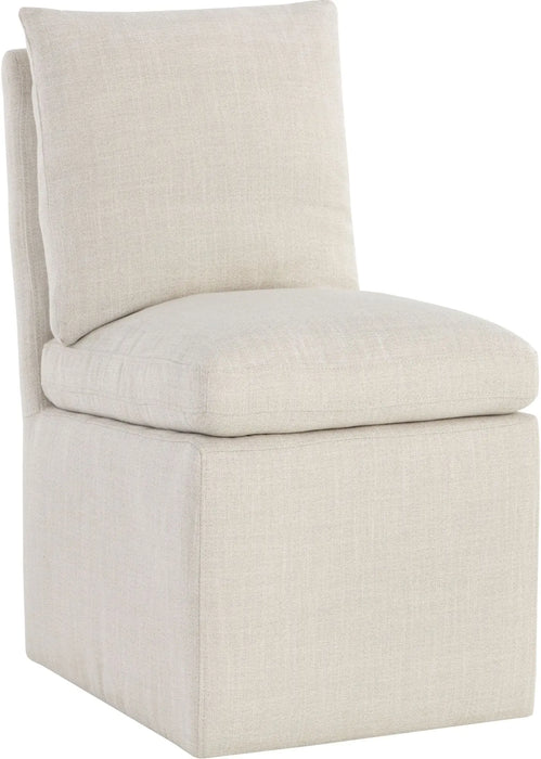 Glenrose Wheeled Dining Chair