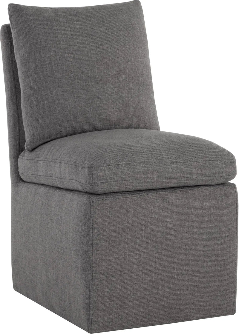 Glenrose Wheeled Dining Chair
