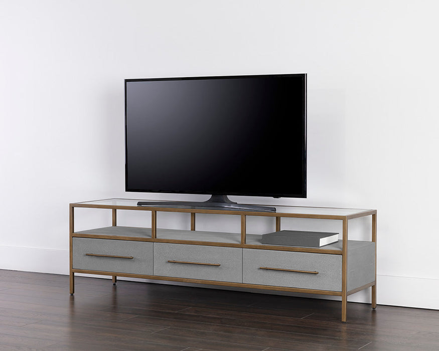 Venice Media Console and Cabinet