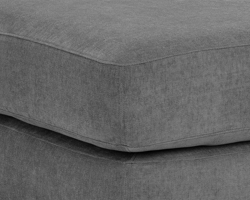 Harmony Modular Ottoman Danny Dark Grey