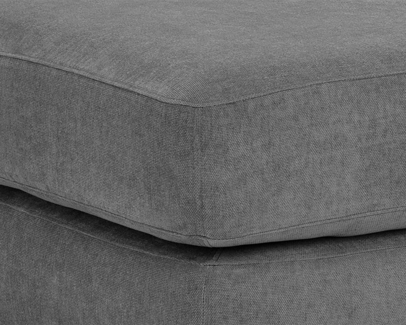 Harmony Modular Ottoman Danny Dark Grey