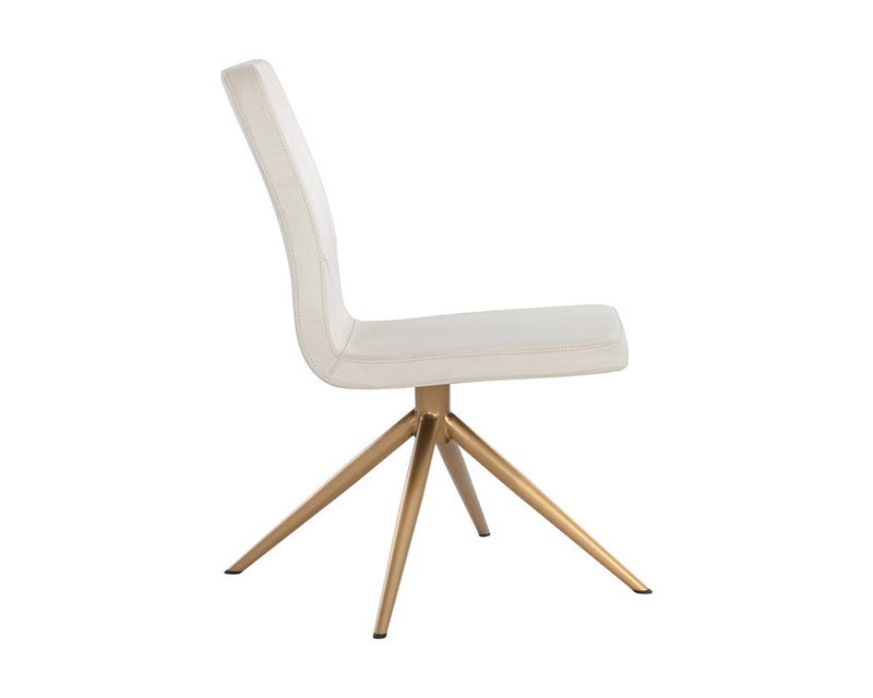 Hilda Swivel Dining Chair Vienna Cream