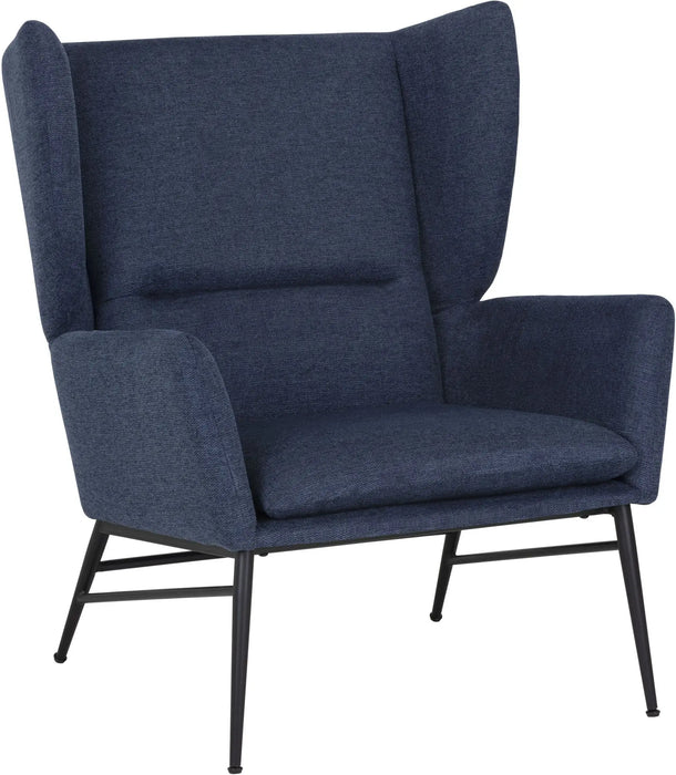 Kasen Lounge Chair-Belfast Navy