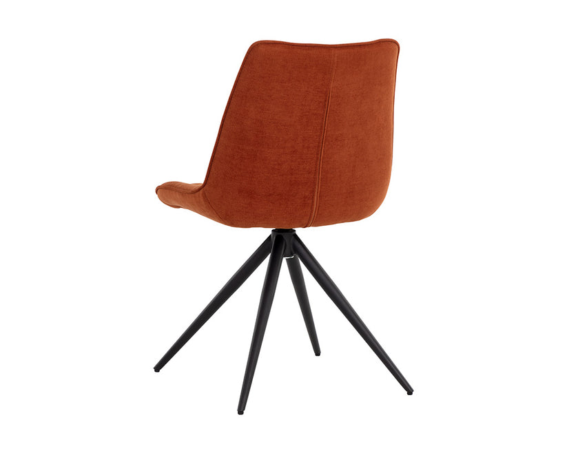 Freya Swivel Dining Chair Danny Rust