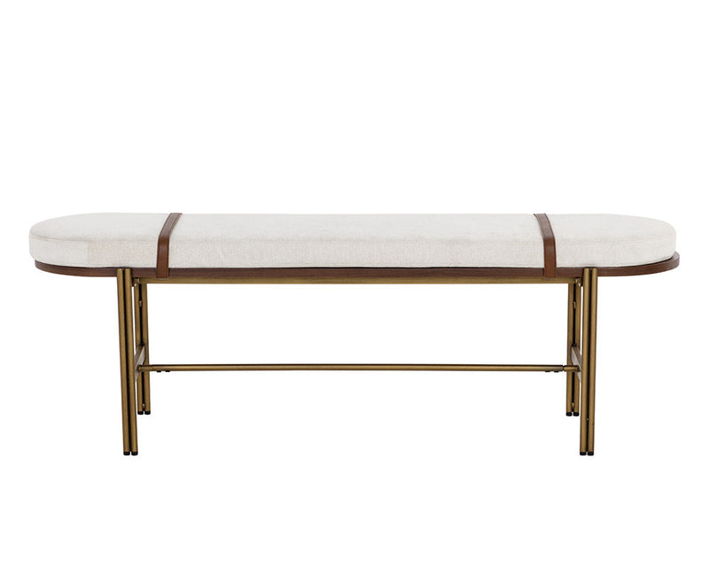 Elaine Bench Polo Club Muslin