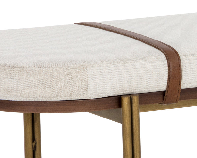 Elaine Bench Polo Club Muslin