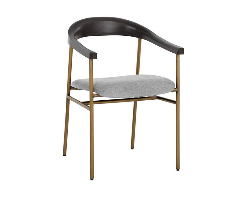 Giorgio Dining Armchair Polo Club Stone