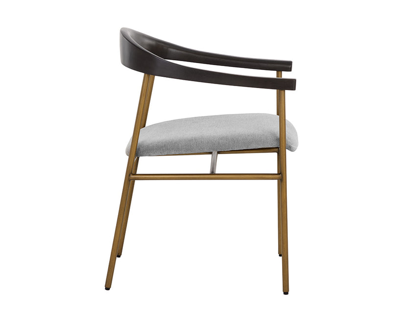 Giorgio Dining Armchair Polo Club Stone