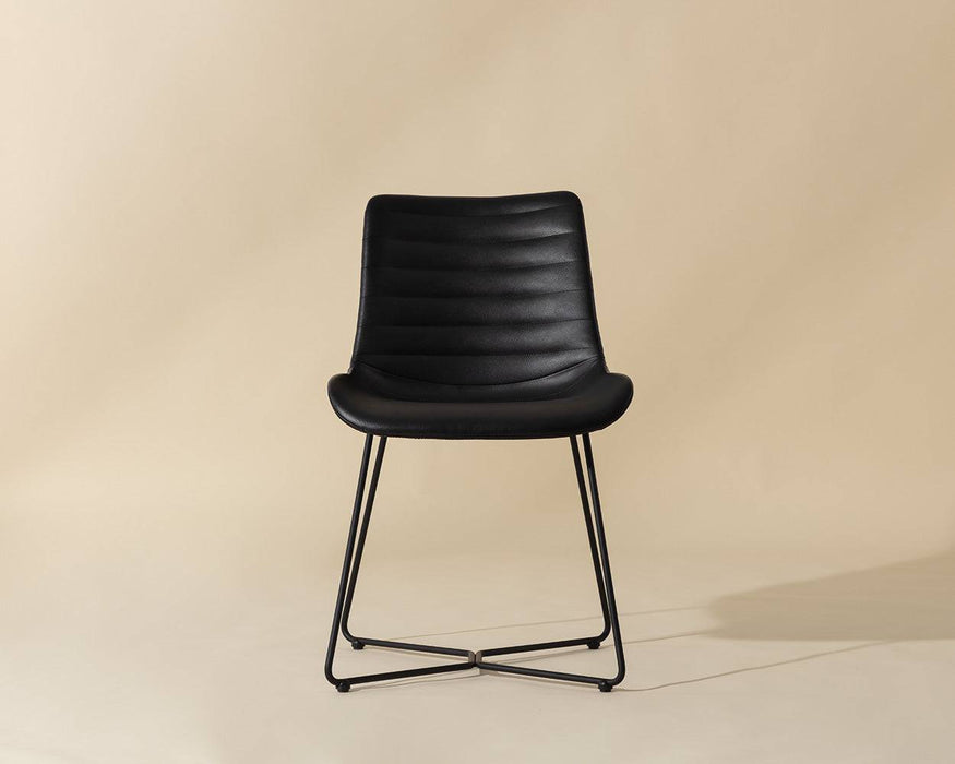 Gracen Dining Chair - Nightfall Black