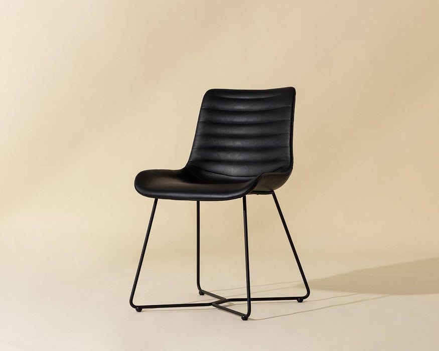 Gracen Dining Chair - Nightfall Black
