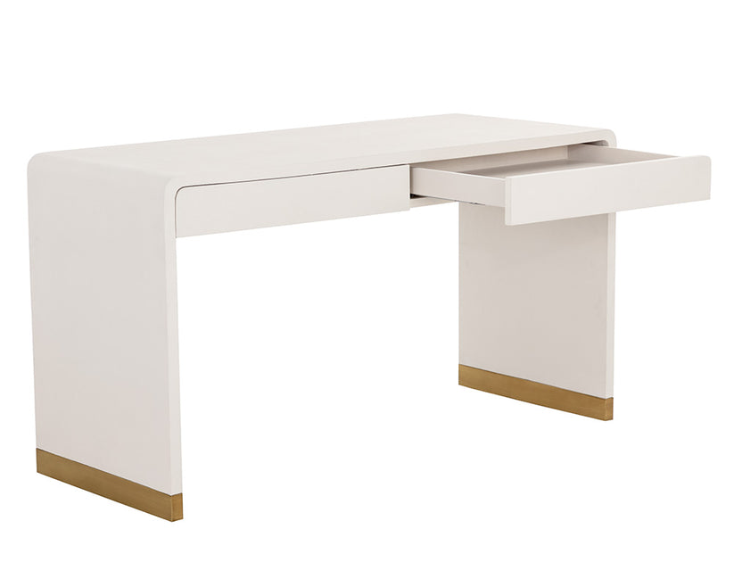 Ilona Desk Oyster Shagreen