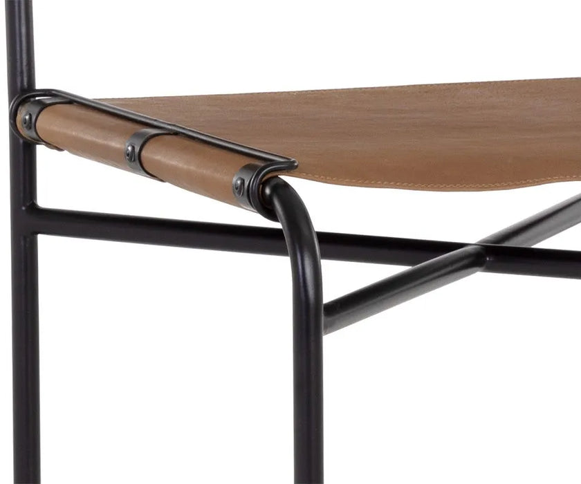 Corrigan Counter Stool Cognac Leather