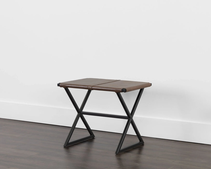 Elon Stool Vintage Cognac Leather