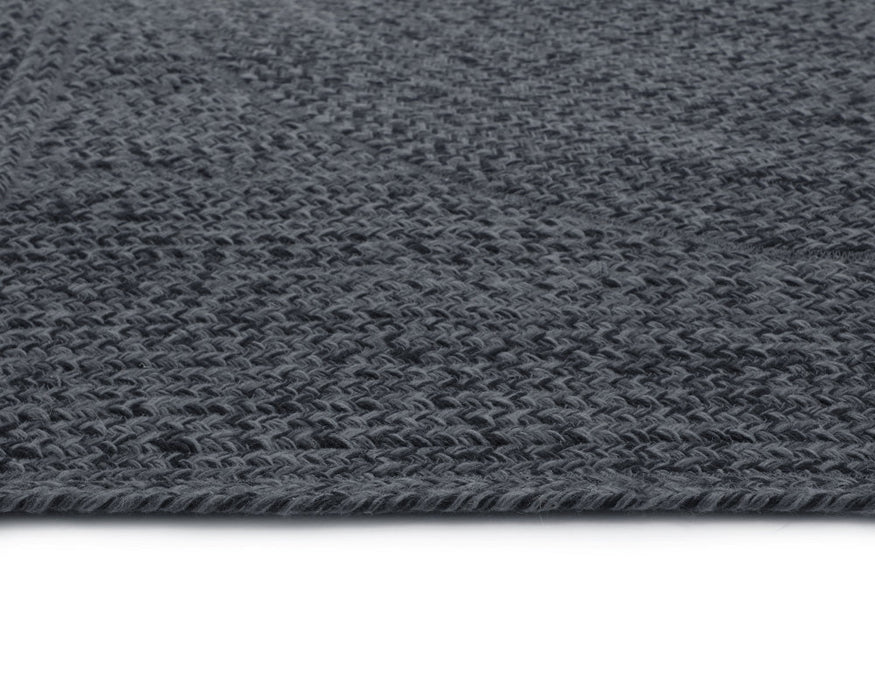 Gyre Hand Woven Rug Slate / Charcoal